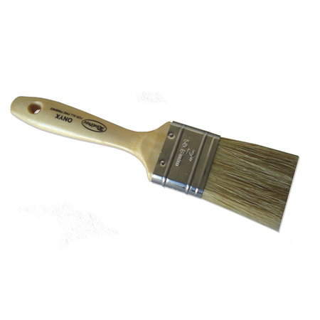 REDTREE INDUSTRIES Redtree Industries 12053 Onyx Natural Bristle All-Around Paint Brush - 3" 12053